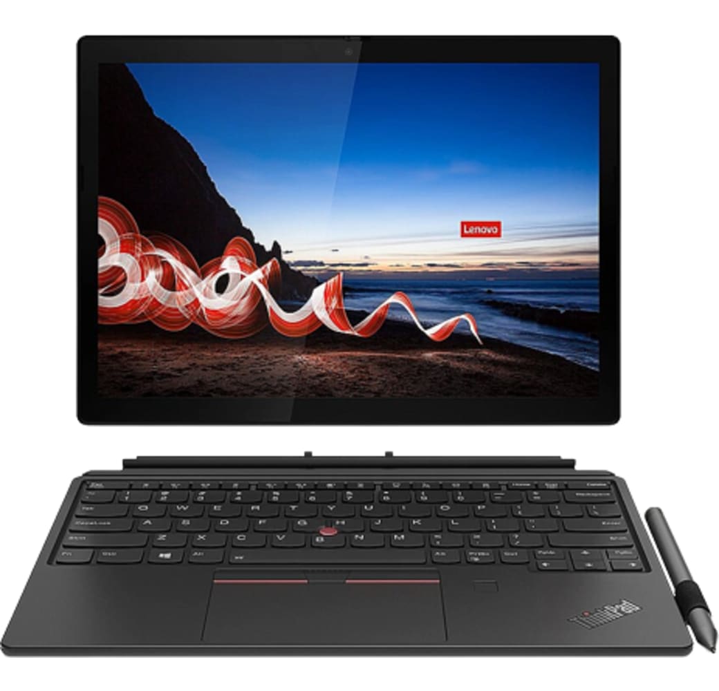 Negro Lenovo Tablet, ThinkPadX12 Detachable with Keyboard and Pen - LTE - Windows - 256GB.4