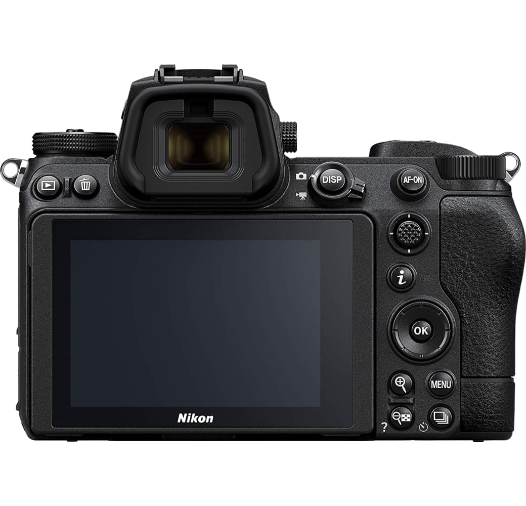 Zwart Nikon Z6 II Systeemcamera, met lens NIKKOR Z 24-70 mm f/4 S.8