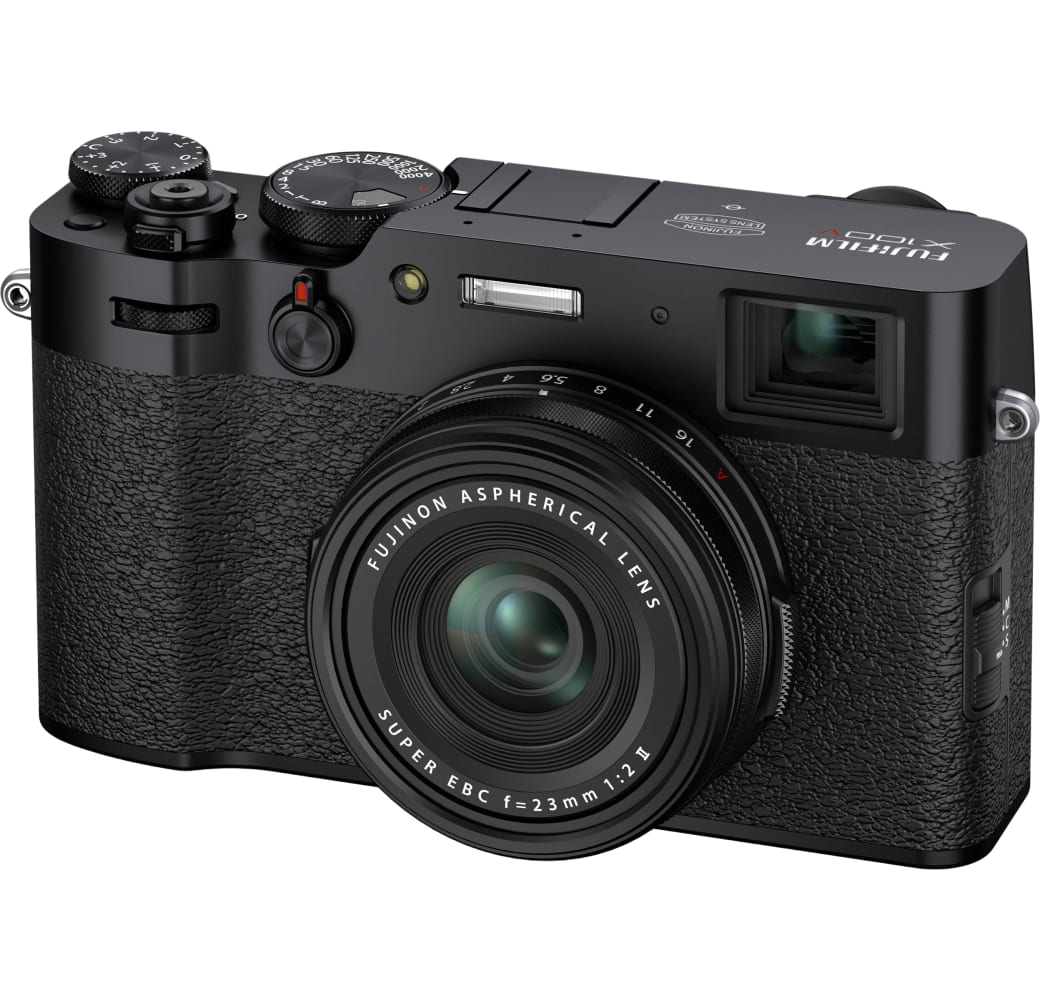 Schwarz Fujifilm X100V Kompaktkamera.1