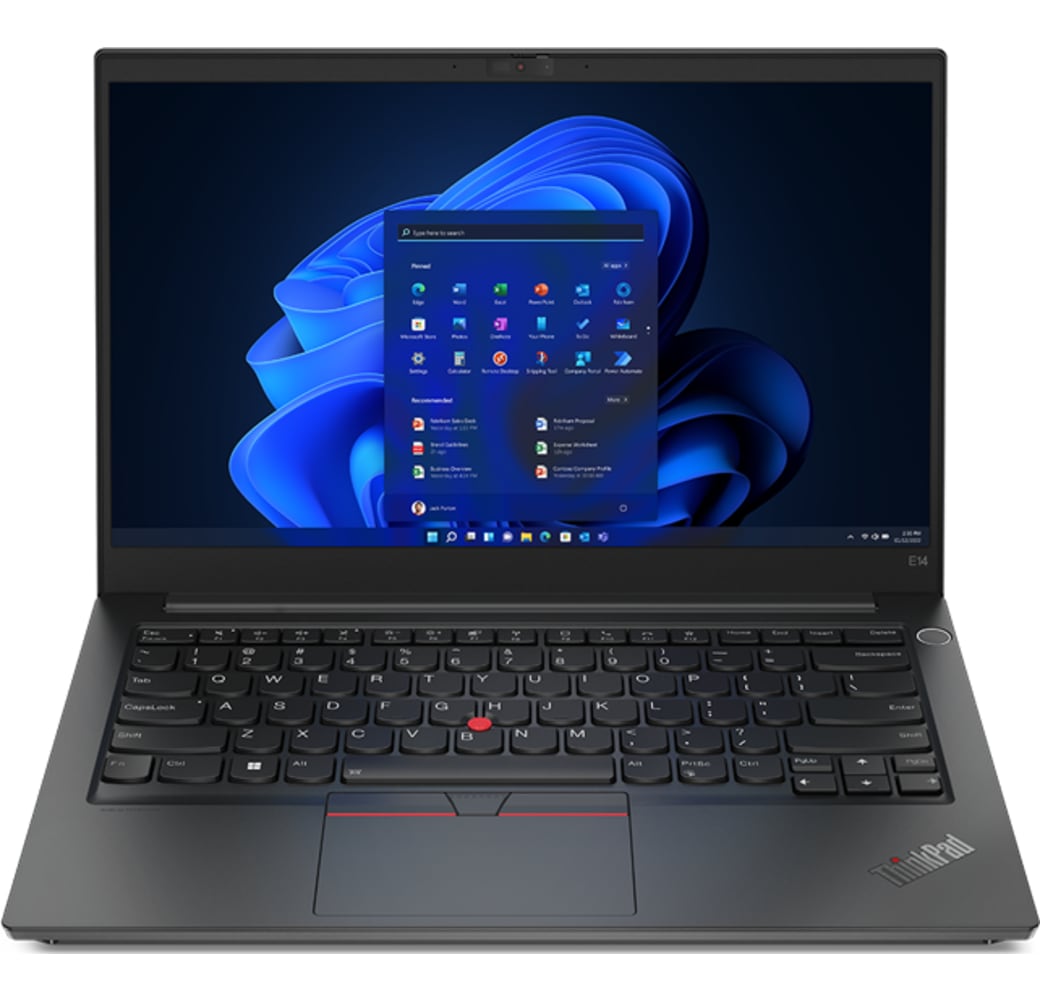 Black Lenovo ThinkPad E14 Gen 4 Laptop - Intel® Core™ i5-1235U - 16GB - 512GB SSD - Intel® Iris® Xe Graphics.1