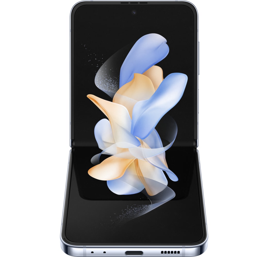 Blue Samsung Galaxy Z Flip4 Smartphone - 256GB - Dual Sim.3