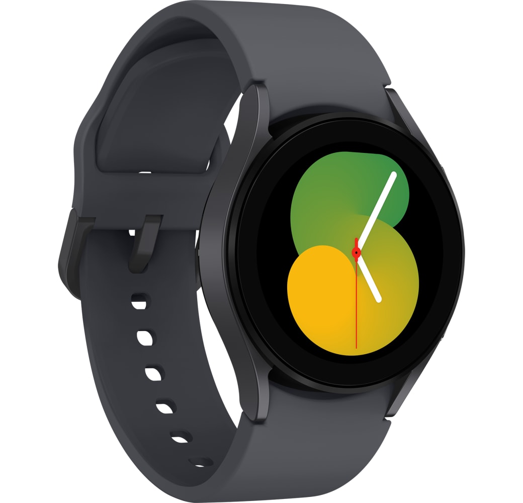 Graphit Samsung Galaxy Watch5 Smartwatch, Aluminiumgehäuse, 40 mm.3