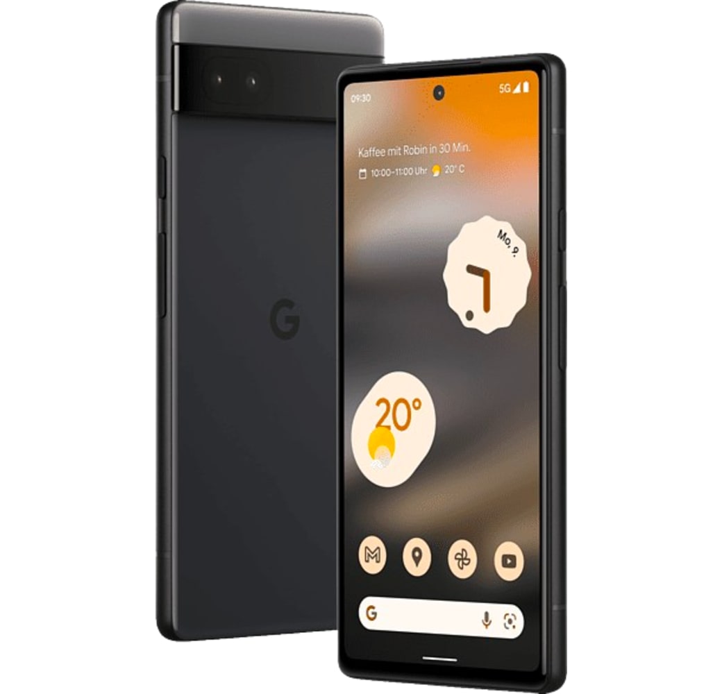 Zwart Google Pixel 6a Smartphone - 128GB - Dual Sim.1