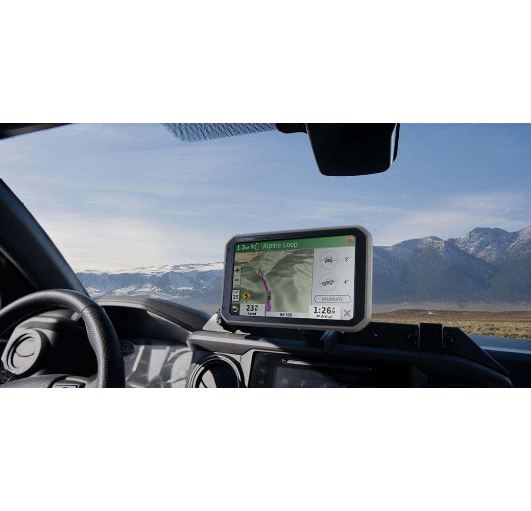 Schwarz Garmin Overlander GPS All-Terrain Navi.8