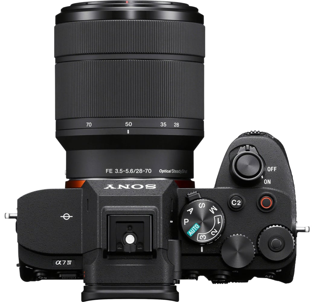 Black Sony Alpha 7 IV Camera Kit with FE 28-70 mm f/3.5–5.6 OSS Lens.2