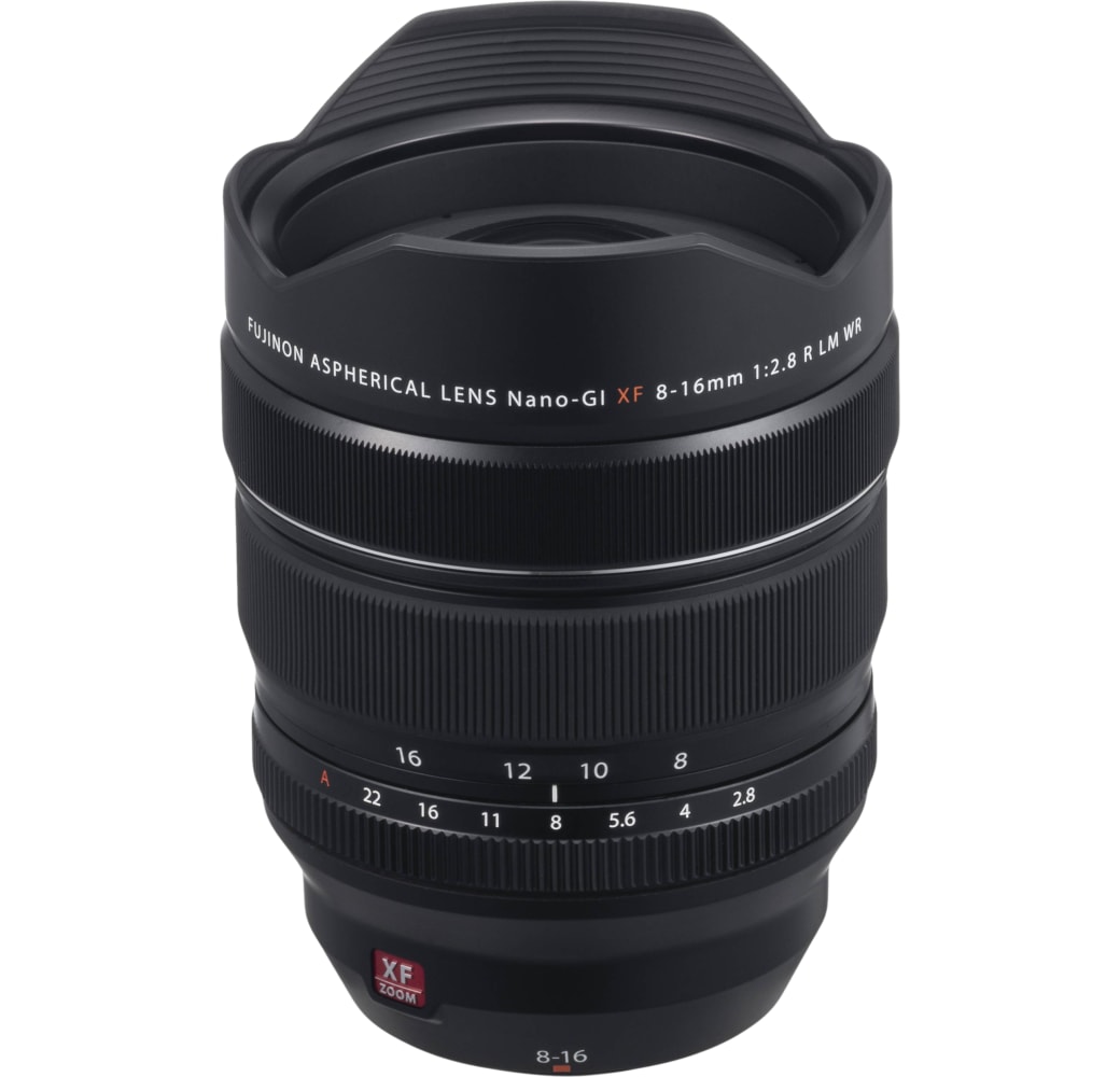 Zwart Fujifilm Fujinon XF 8-16mm f/2.8 R LM OIS WR Lens.2