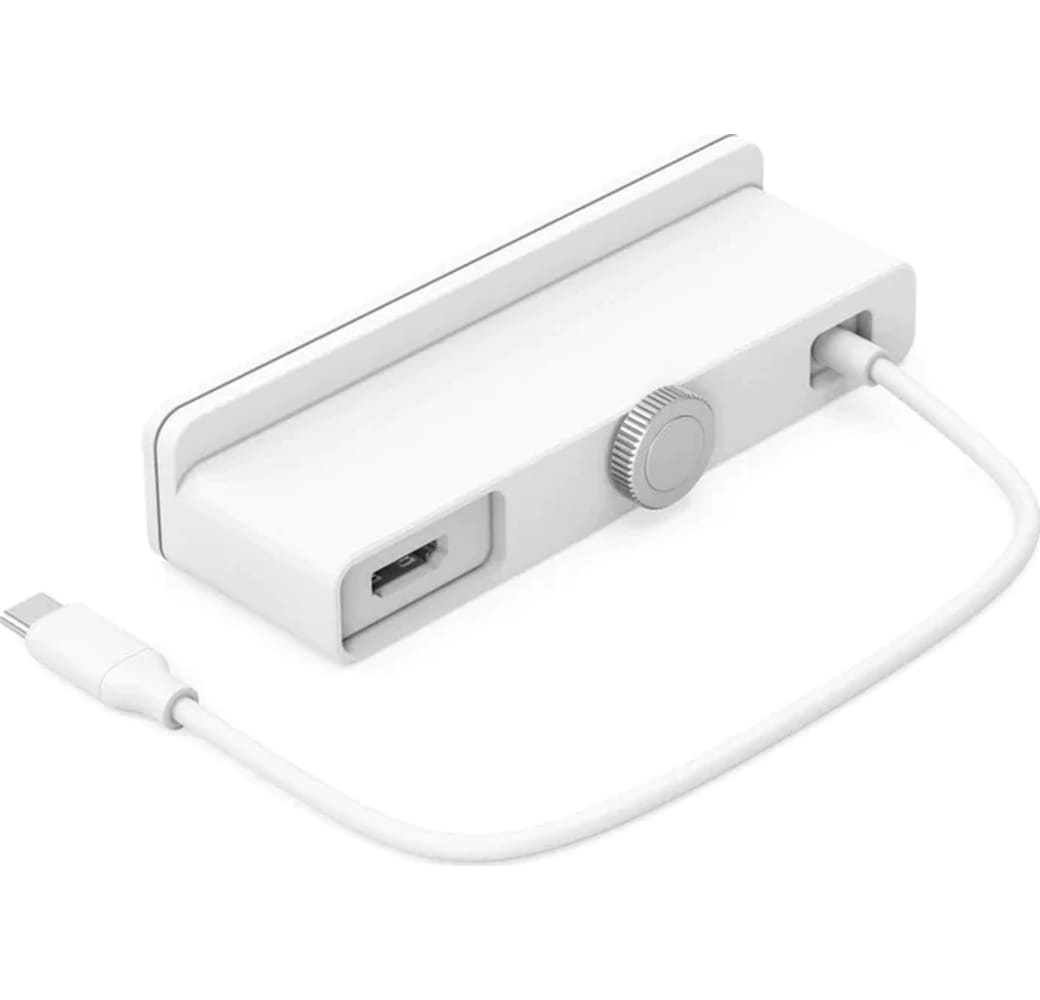 White Targus Hyper Drive 6-in-1 USB-C Hub.3