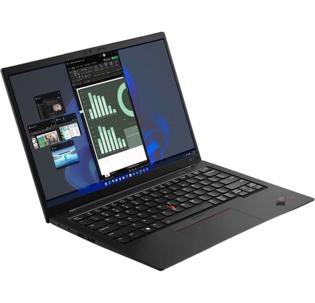 Black Lenovo ThinkPad X1 Carbon G10 Laptop - Intel® Core™ i7-1255U - 16GB - 512GB SSD - Intel® Iris® Xe Graphics.2