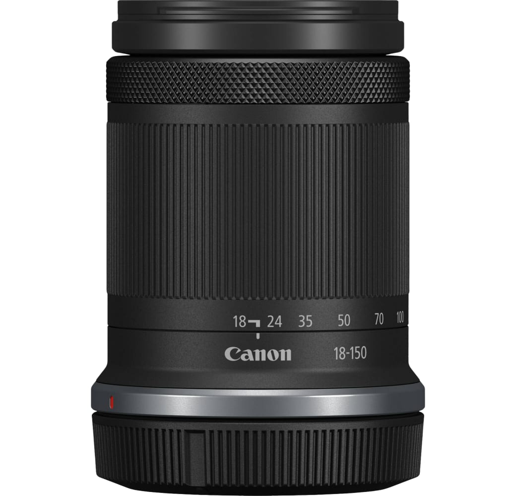 Black Canon EOS R7 Camera Kit with RF-S 18-150mm f/3.5-6.3 IS STM + EF-EOS R Bayonet Adapter Lens.6