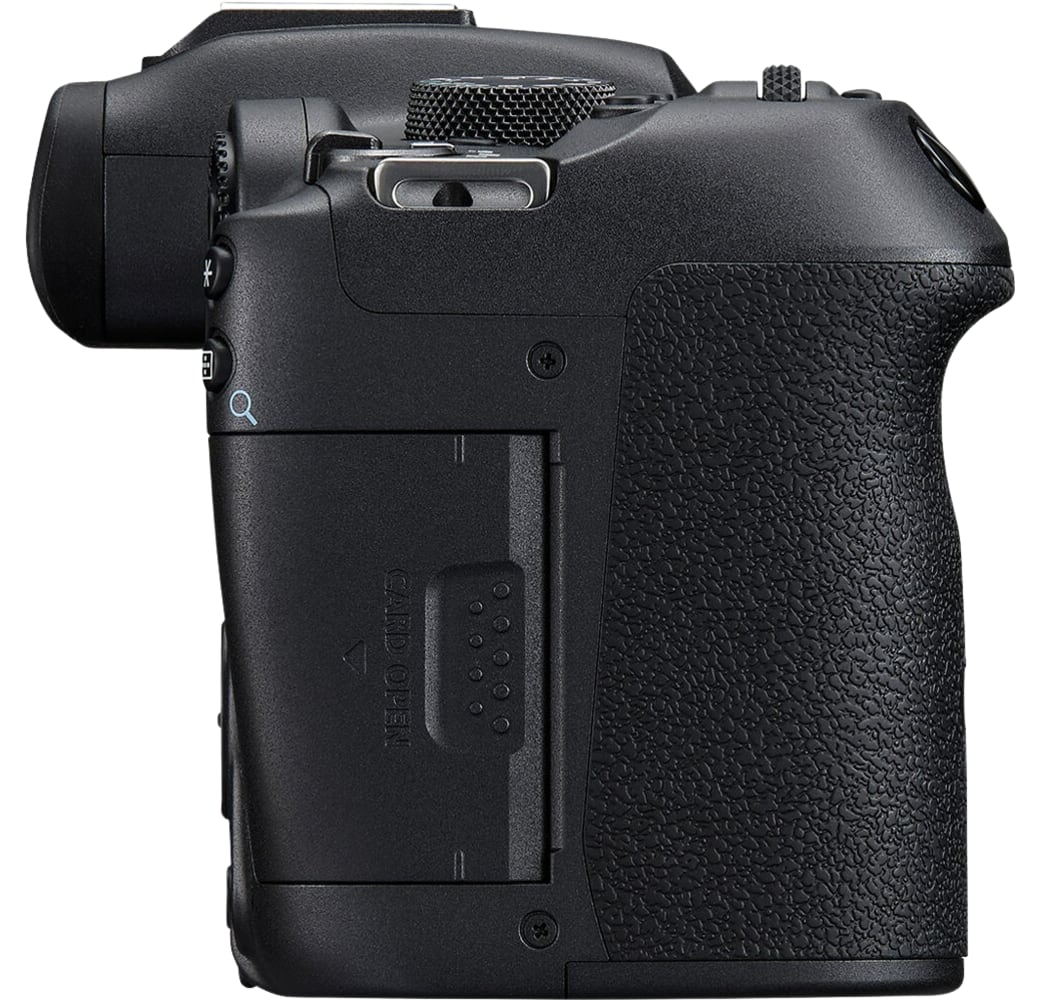 Schwarz Canon EOS R7 Spiegellose Kamera + EF-EOS R Bajonett-Adapter.5