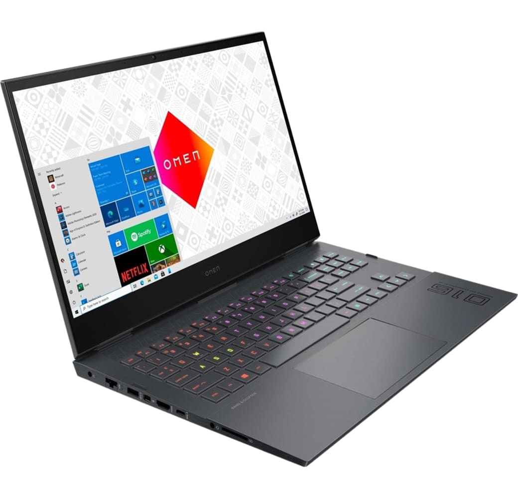 Schwarz HP Omen 16" Gaming Notebook - AMD Ryzen™ 7 5800H - 16GB - 1TB SSD - AMD Radeon™ RX 6600M.3