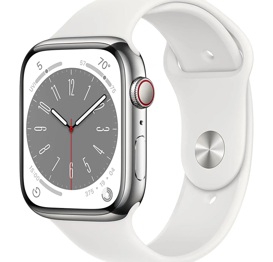 Rent Apple Watch Series 8 GPS + Cellular, Aluminium Case and Sport