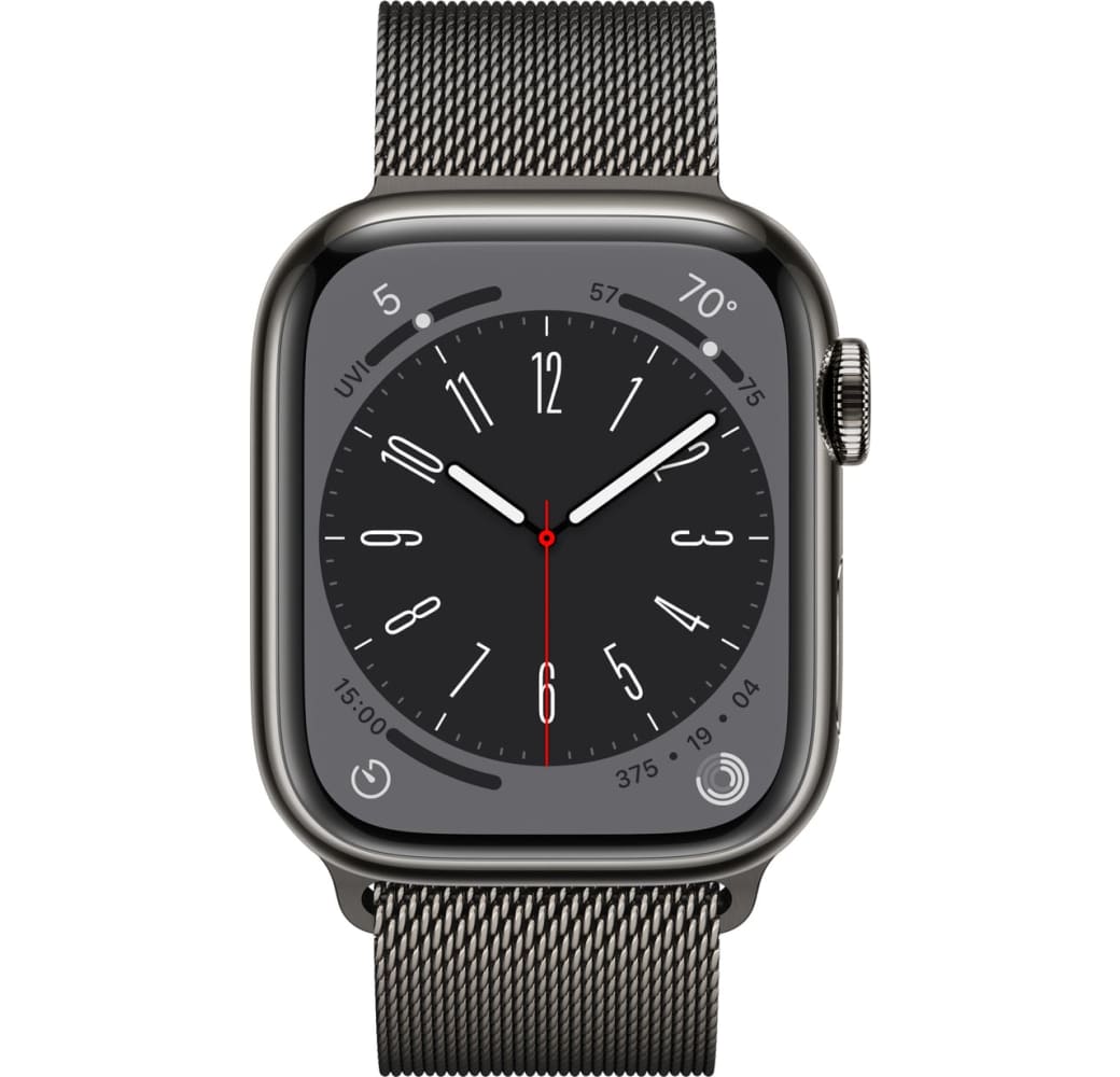 Rent Apple Watch Series 8 GPS + Cellular, Graphite Stainless Steel