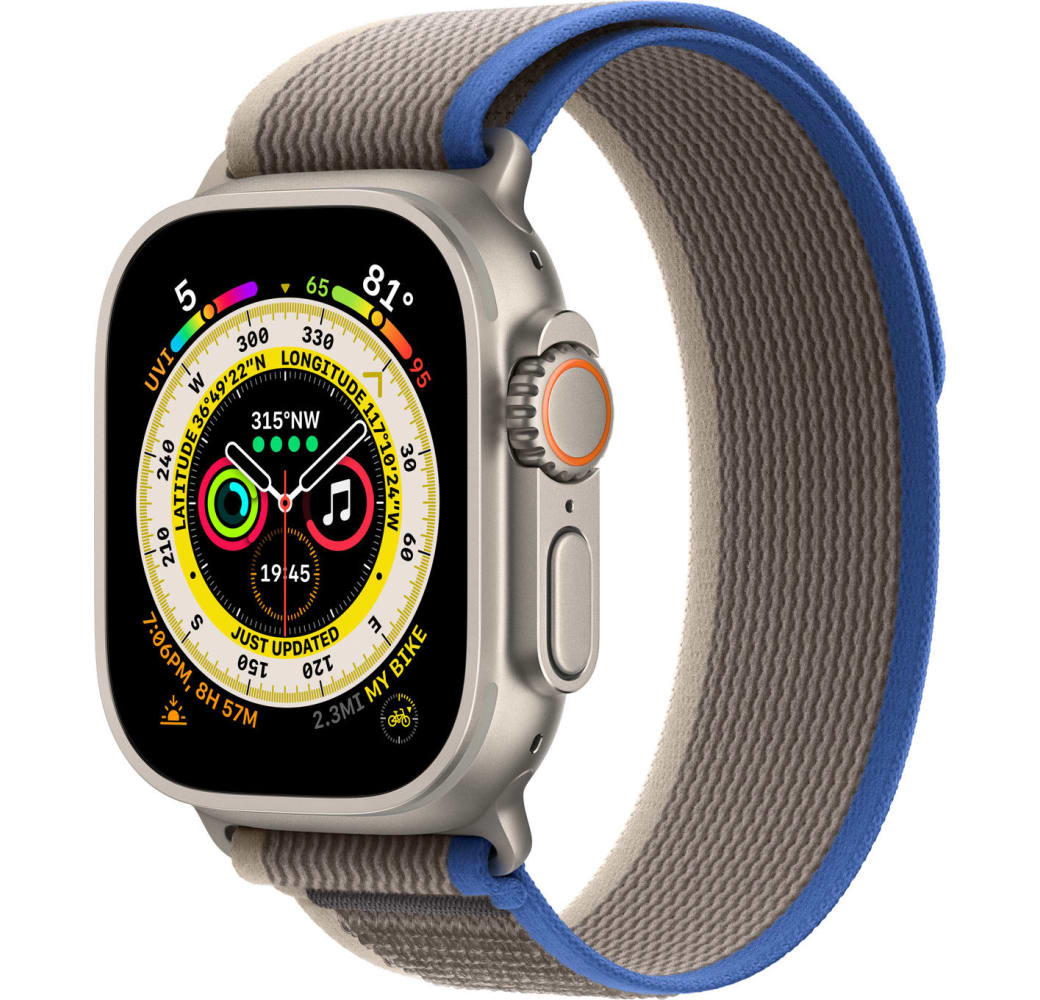 Rent Apple Watch Ultra GPS + Cellular, Silver Titanium Case and