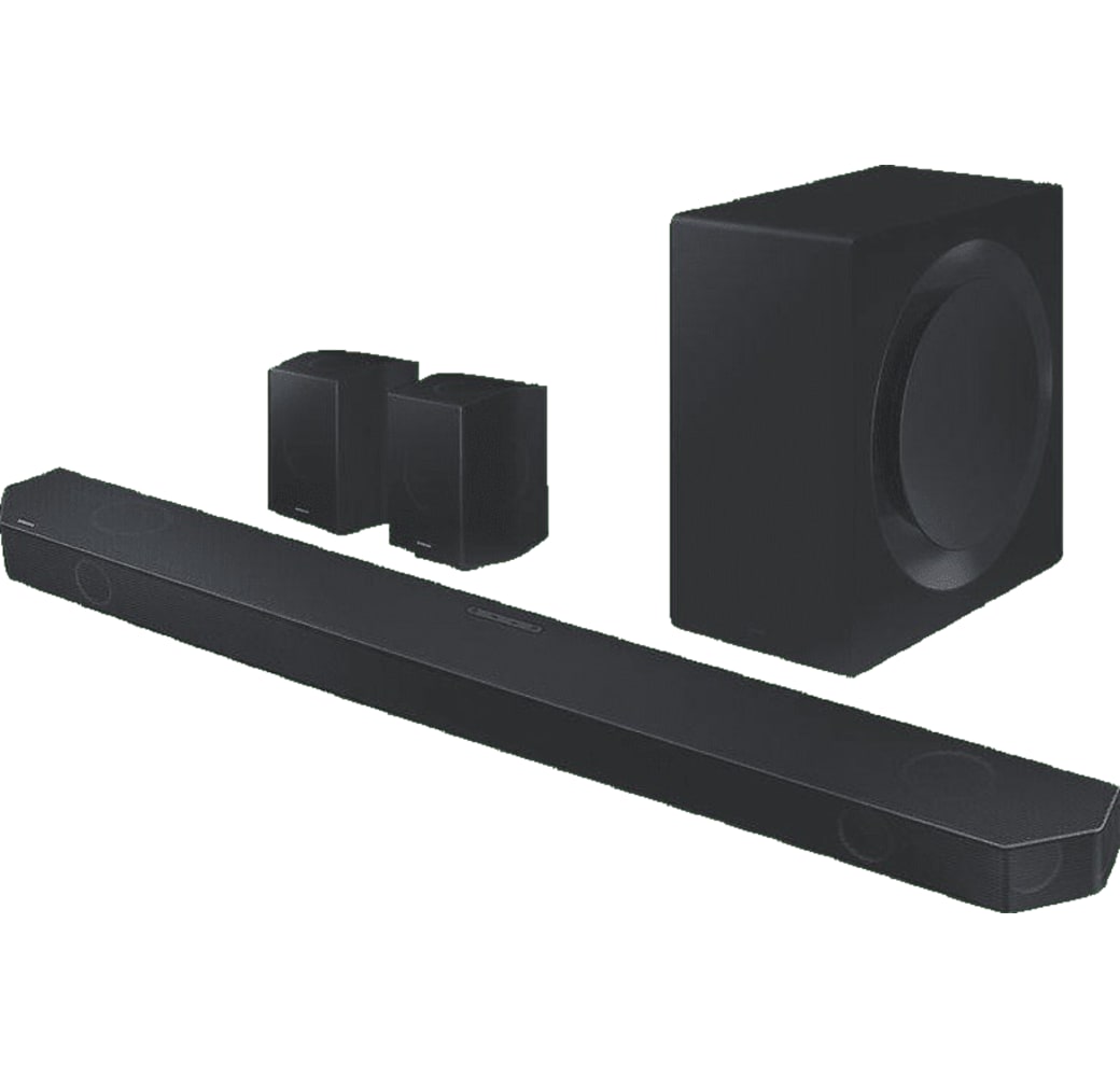 Black Samsung HW-Q995B Soundbar + Subwoofer + Rear Speakers.2