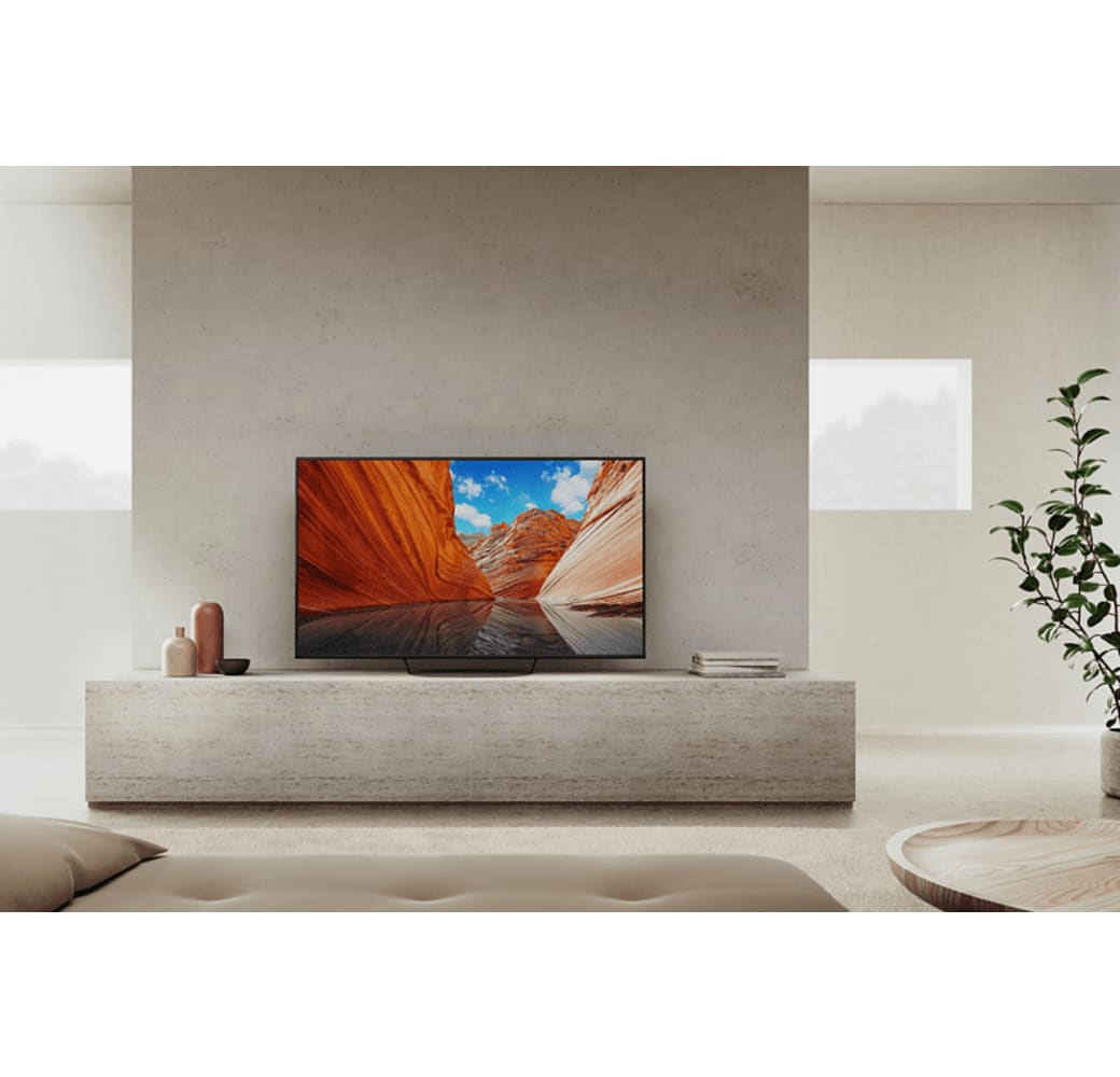 Black Sony TV 75" KD-75X82J.5