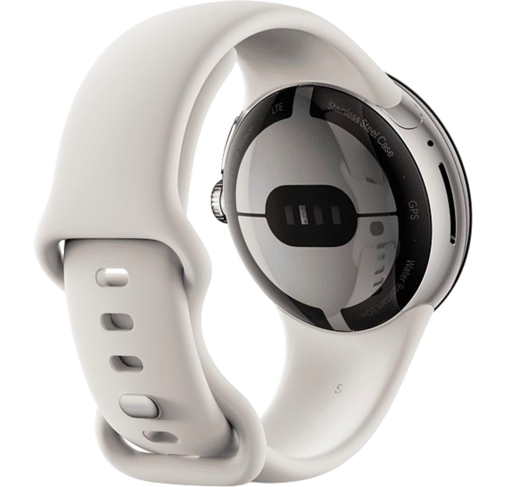 Rent Google Pixel Watch Wi Fi   Bluetooth, Stainless Steel Case