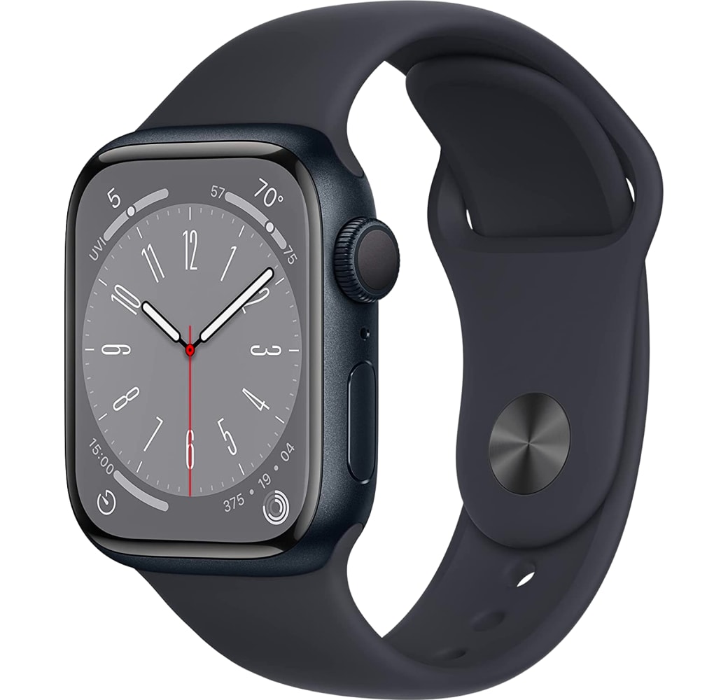 Middernacht Apple Watch Series 8 GPS + Cellular, Aluminium behuizing, 45mm.1