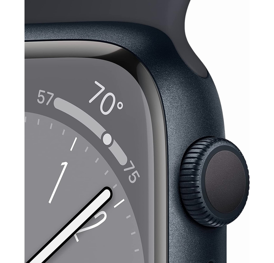 Mitternacht Apple Watch Series 8 GPS, Aluminiumgehäuse, 41 mm.3