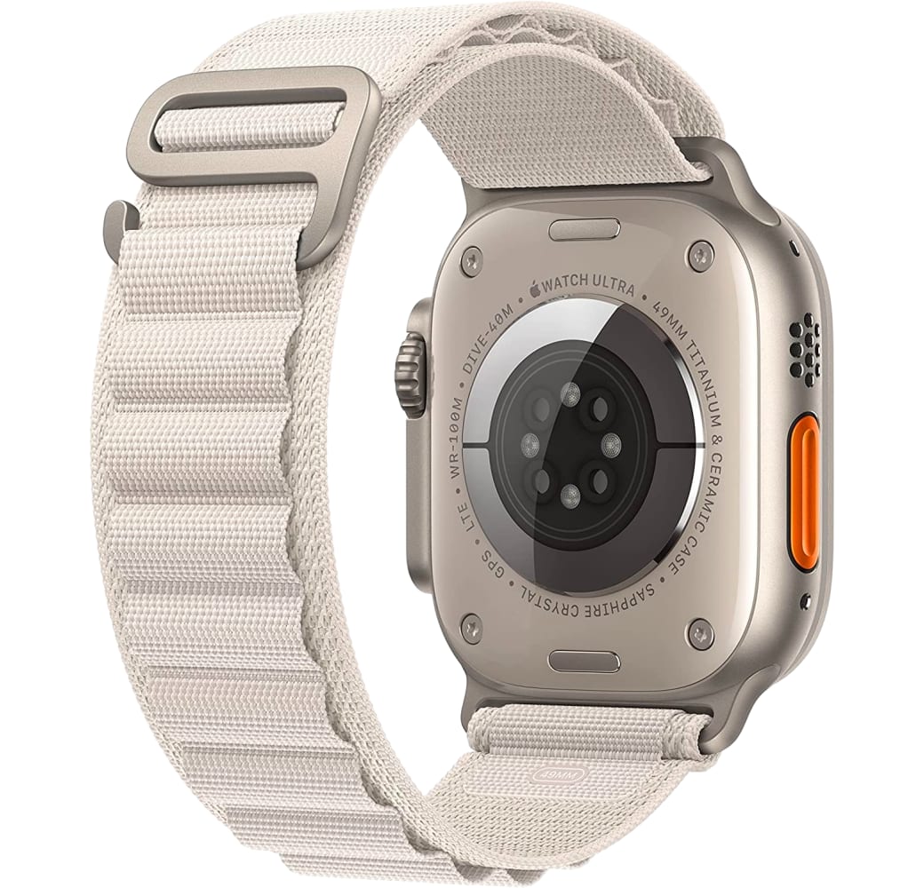 Rent Apple Watch Ultra GPS + Cellular, Silver Titanium Case and