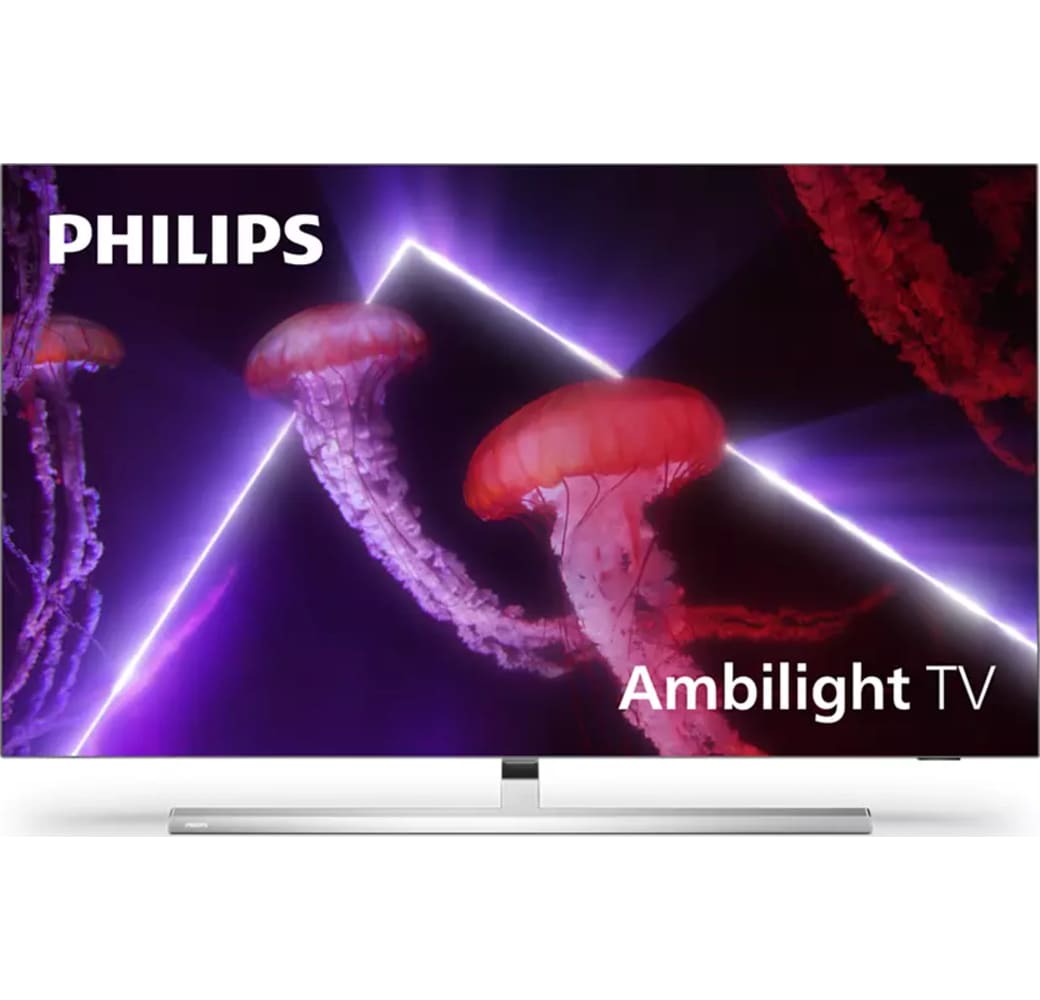 Silver Philips TV 65" OLED807/12.1