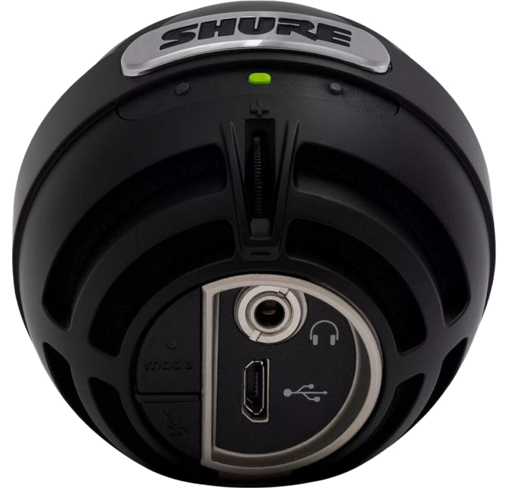 Negro Shure MV5C Micrófono de oficina en casa.4