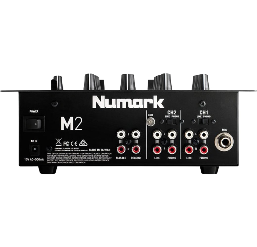 Zwart Numark M2 Mixer.2