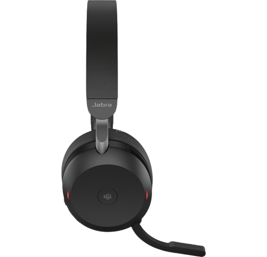 Schwarz Jabra Evolve2 75 MS Büro Kopfhörer.2