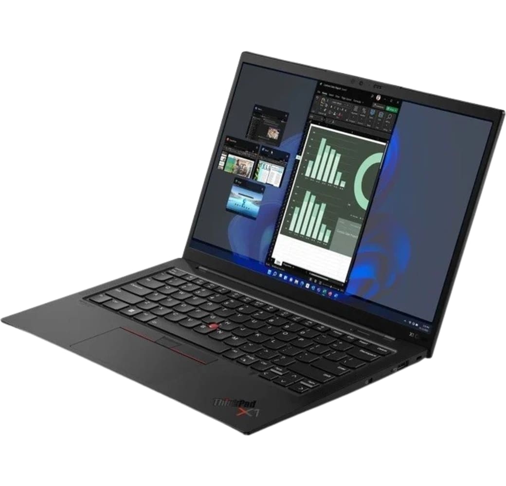 Black Lenovo ThinkPad X1 Carbon Gen 10 Laptop - Intel® Core™ i7-1255U - 16GB - 512GB SSD.3