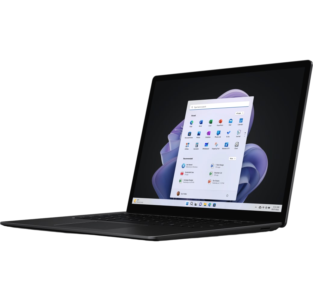 Schwarz Microsoft Surface Laptop 5 15" - Intel® Core™ i5-11300H - 16GB - 256GB SSD - Intel® Iris® Xe Graphics.2