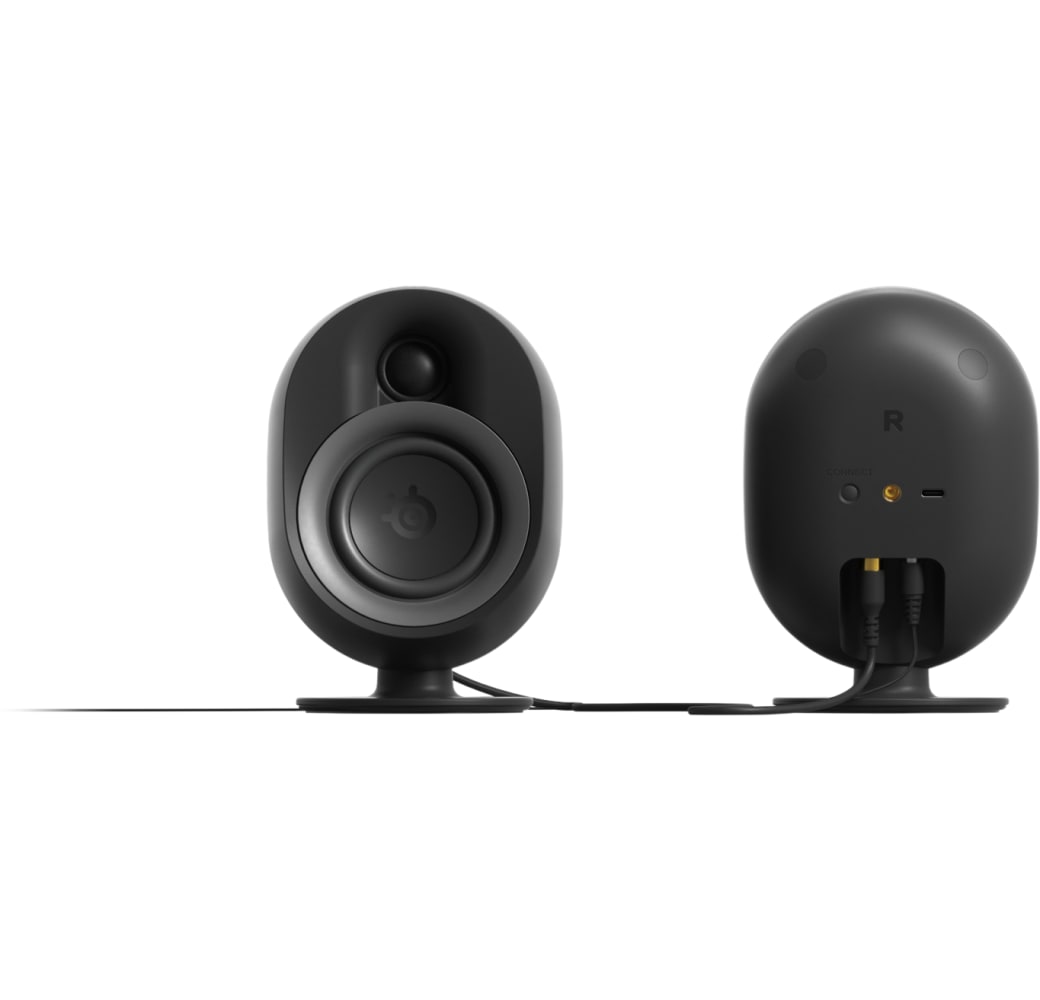 Black SteelSeries Arena 9 5.1 Surround Gaming Speakers.3