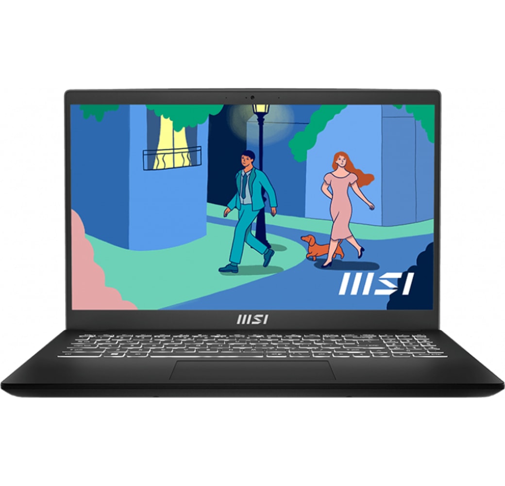 Schwarz MSI Modern 15 Notebook - Intel® Core™ i5-1235U - 8GB - 512GB SSD - Intel® Iris® Xe Graphics.1