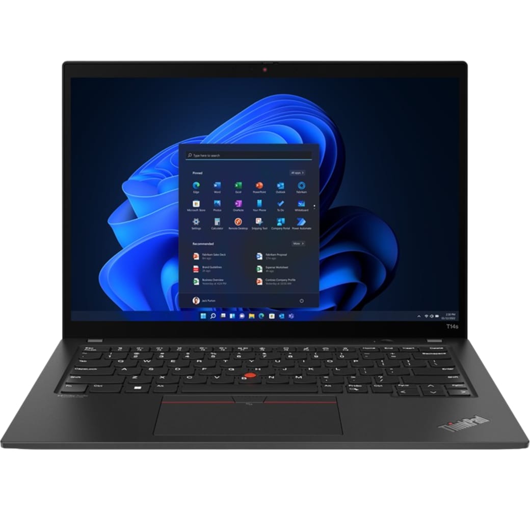 Negro Lenovo ThinkPad T14s Gen 3 Portátil - Intel® Core™ i7-1260P - 16GB - 512GB SSD.1