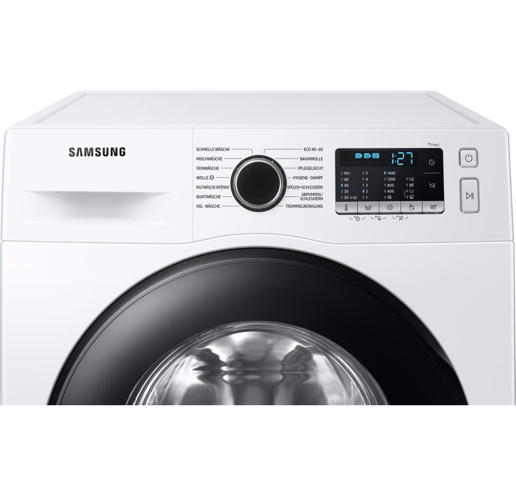 White Samsung WW91TA049AE Washing Machine.3