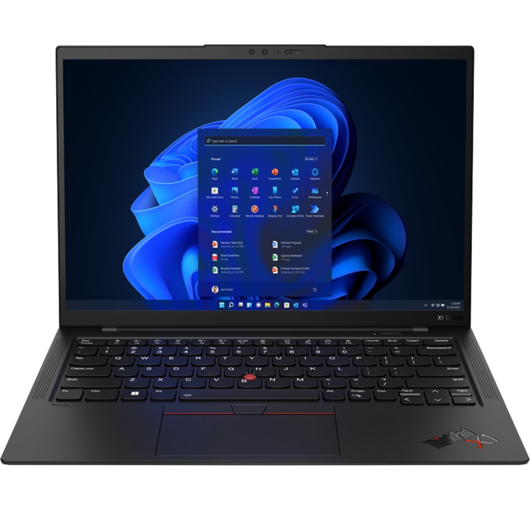 Black Lenovo ThinkPad X1 Carbon 10th Gen Laptop - Intel® Core™ i7-1255U - 16GB - 1TB SSD - Intel® Iris® Xe Graphics.2