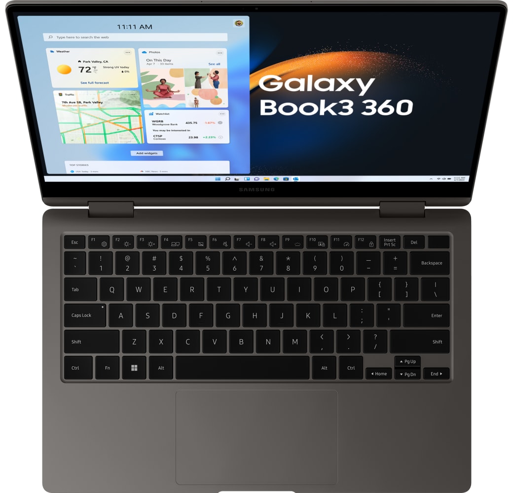 Graphite Samsung Galaxy Book3 360 Laptop - Intel® Core™ i7-1360P - 16GB - 1TB SSD - Intel® Iris® Xe.2