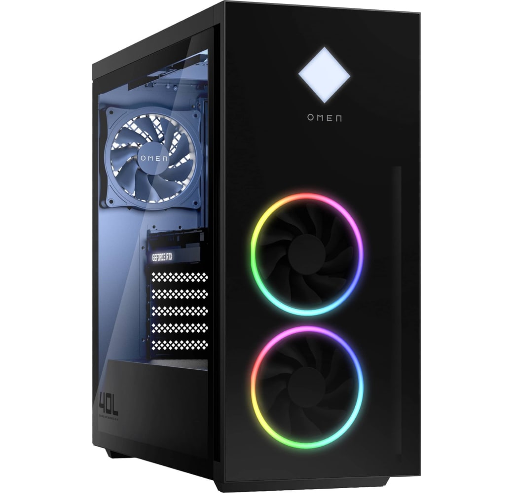 Schwarz HP GT21-0023ng Gaming Desktop - AMD Ryzen™ 7 5800X - 16GB - 512GB SSD + 1TB HDD - NVIDIA® GeForce® RTX 3070.3