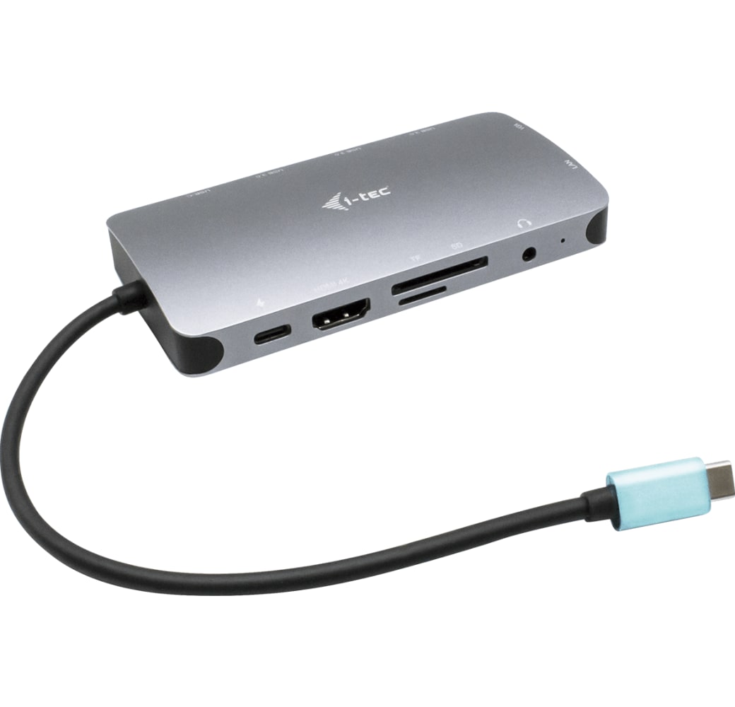 Silver I-TEC Metal Nano Dock USB-C.1