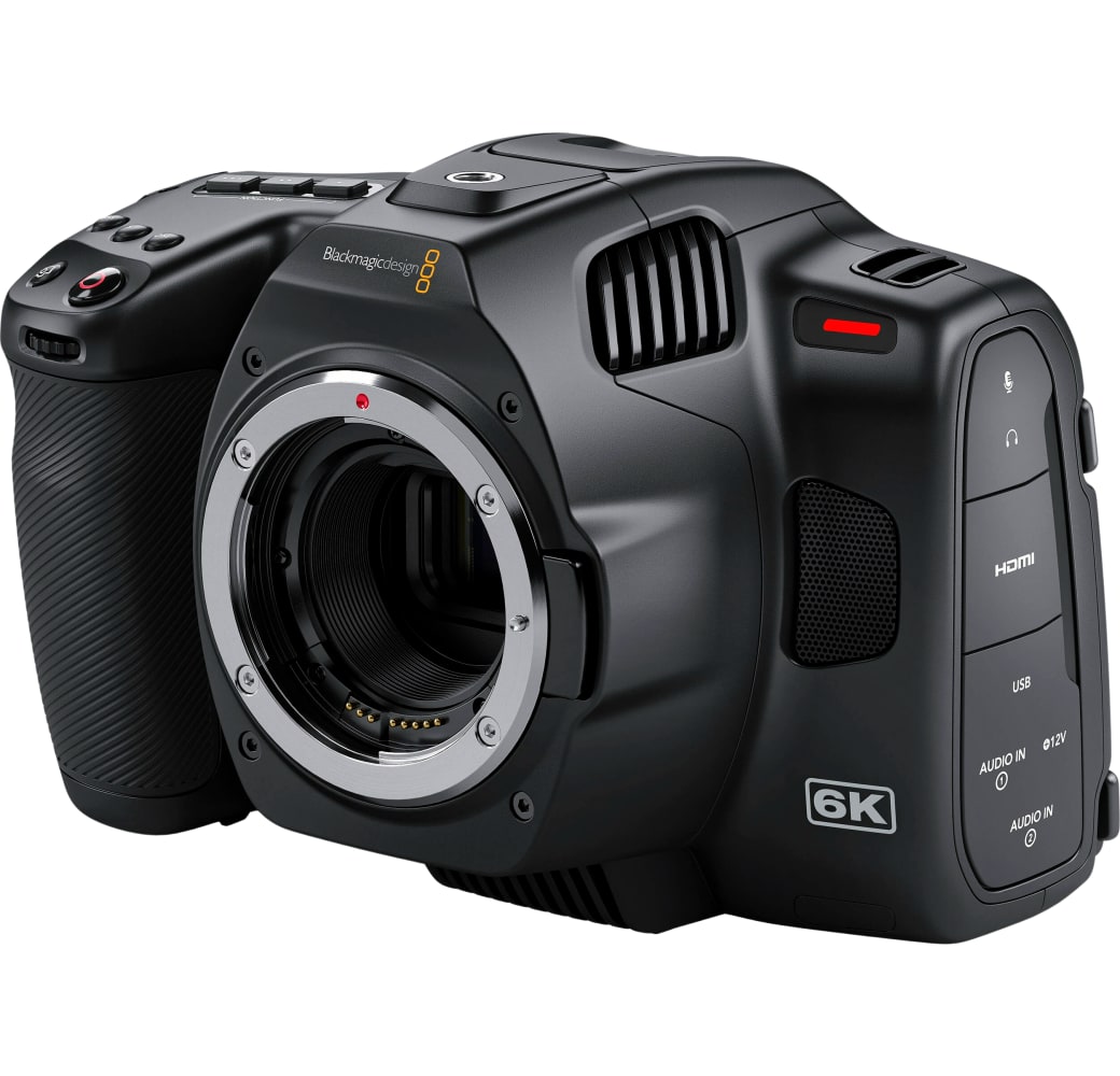 Black Blackmagic Pocket Cinema Camera 6K Pro Canon EF.1