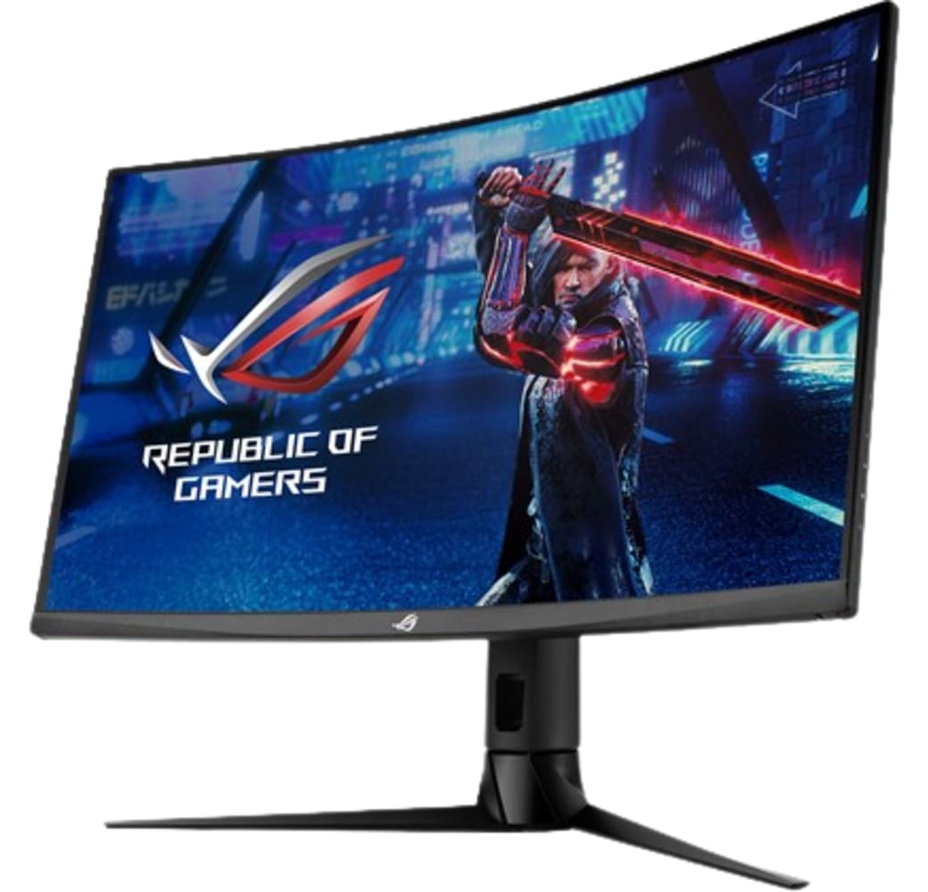 Schwarz Asus - 32" STRIX XG32VC Curved FreeSync WQHD Lift 90LM03S0-B04170.2