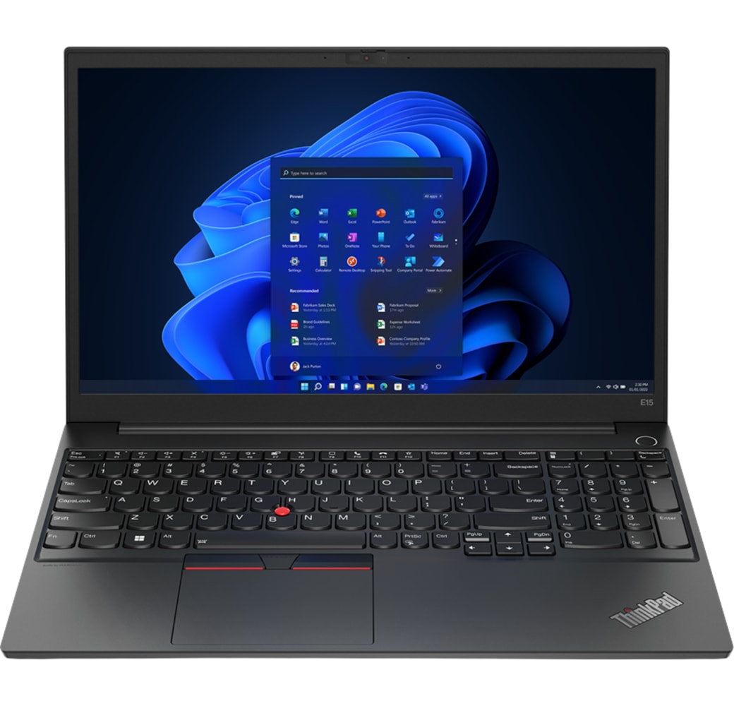 Schwarz Lenovo ThinkPad E15 G4 Notebook - Intel® Core™ i7-1255U - 16GB - 512GB SSD - Intel® Iris® Xe.1