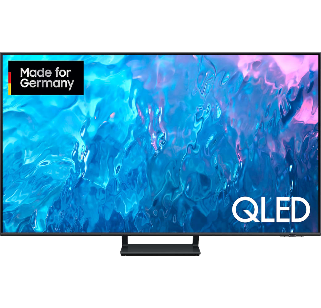 Black Samsung TV 55" GQ55Q70CATXZG QLED 4K.1