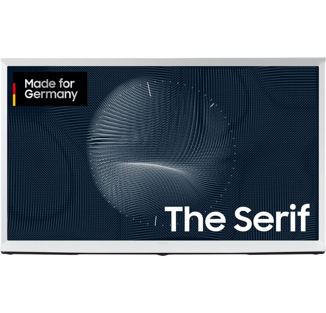 Schwarz Samsung GQ43LS01BGUXZG - TV 43" The Serif QLED 4K.1