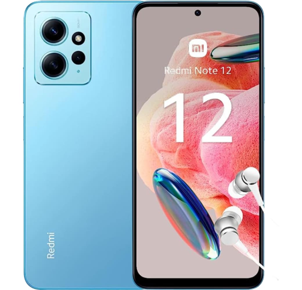 Ice Blue Xiaomi Redmi Note 12 Smartphone - 128GB - Dual SIM.1