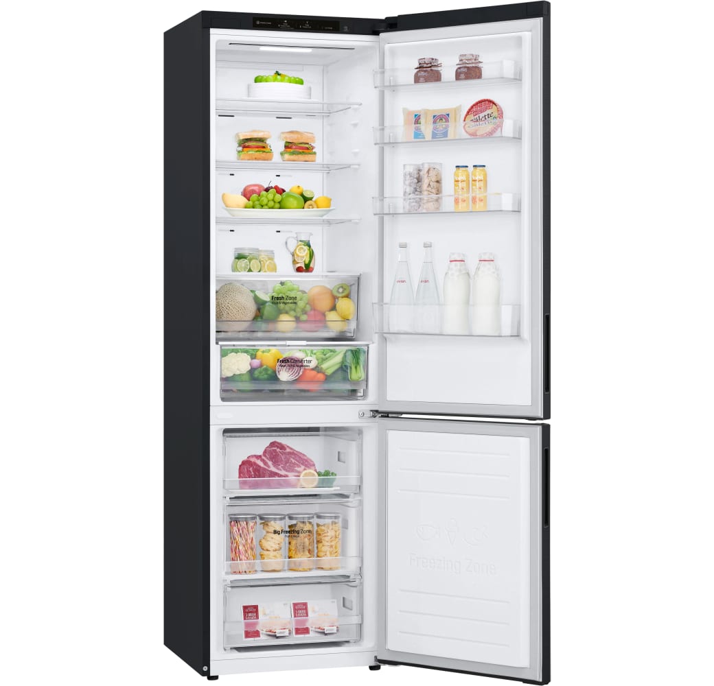 Black LG GBP62MCTBC Fridge Freezer Combo .3