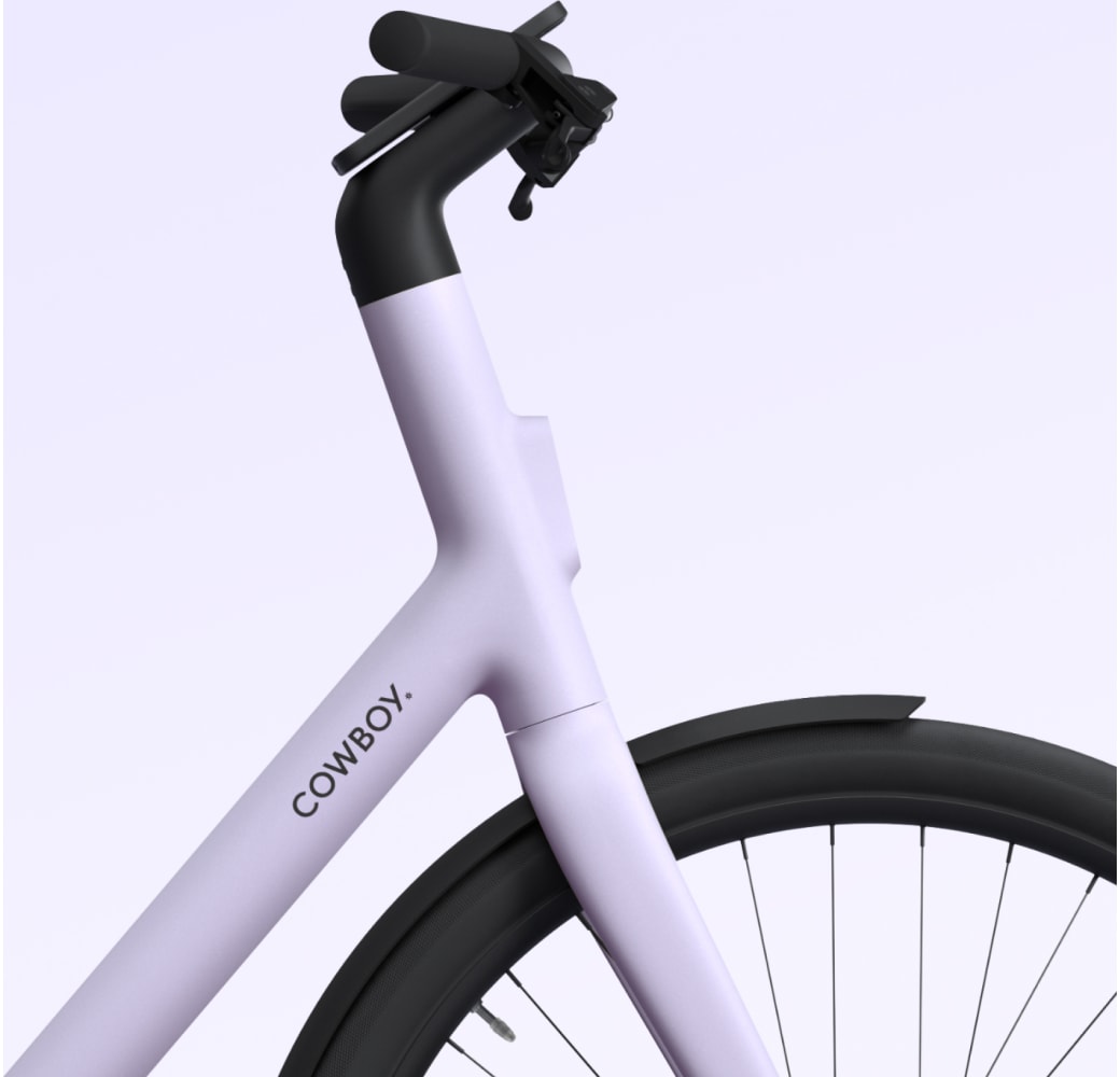 Lavender Cowboy Cruiser ST eBike - Performance model - rear rack.2