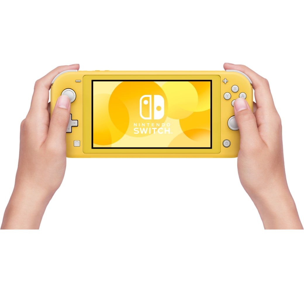 Yellow Nintendo Switch Lite.4