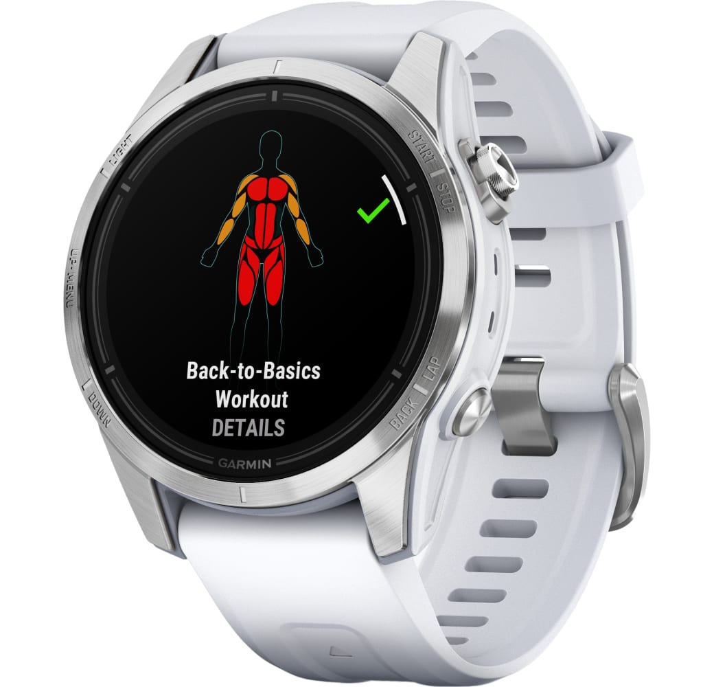 Silver Reloj inteligente Garmin EPIX™ Pro (Gen 2), caja de acero inoxidable, 42 mm.1