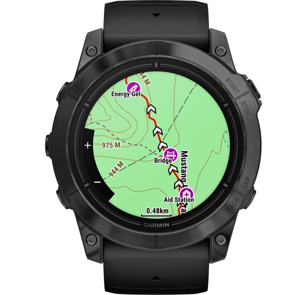 Black Garmin Epix ™ Pro (Gen 2) Smartwatch, correa de acero inoxidable, 51 mm.2