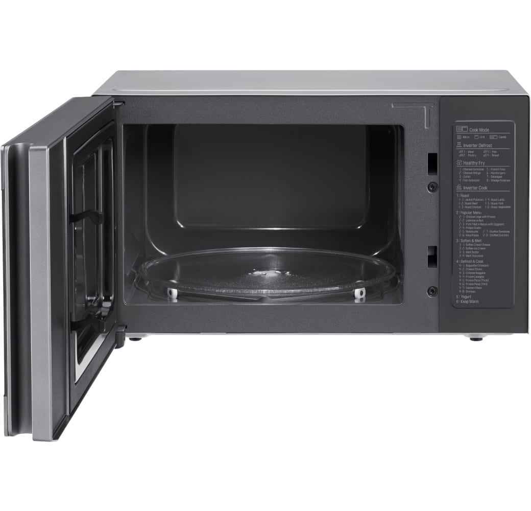 Silver LG MH6565CPS Microwave with Grill.3